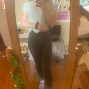 Pinstripe jeans from Abercrombie and Fitch